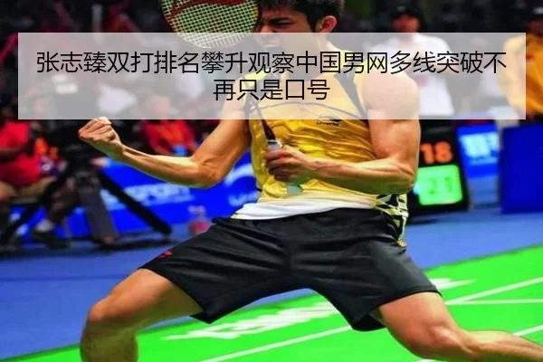 张志臻双打排名攀升观察中国男网多线突破不再只是口号